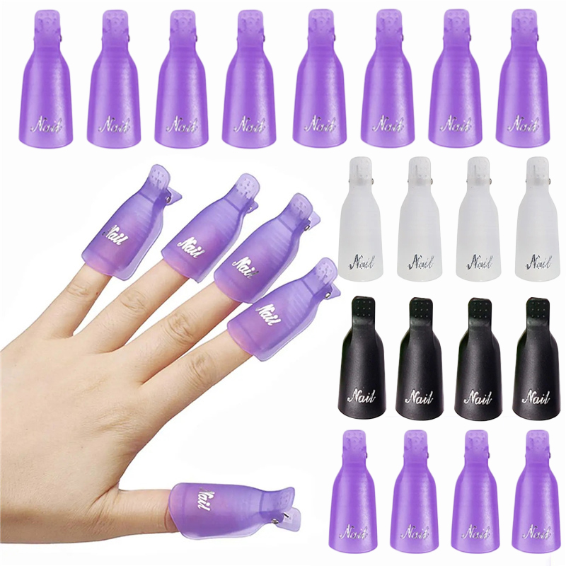 Hair Care Gel - 10 szt. plastikowych klipsów do usuwania